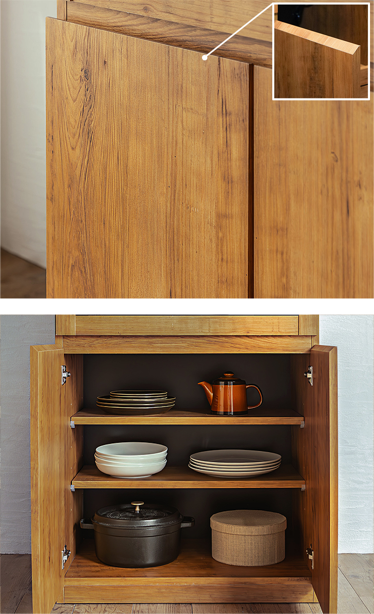食器棚 完成品 幅70cm ハイタイプ キッチン収納 スリム カップボード