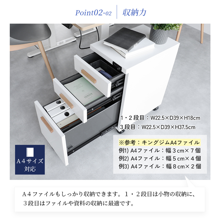デスクワゴン サイドワゴン サイドチェスト スリム キャスター デスクワゴン サイドワゴン サイドチェスト スリム キャスター