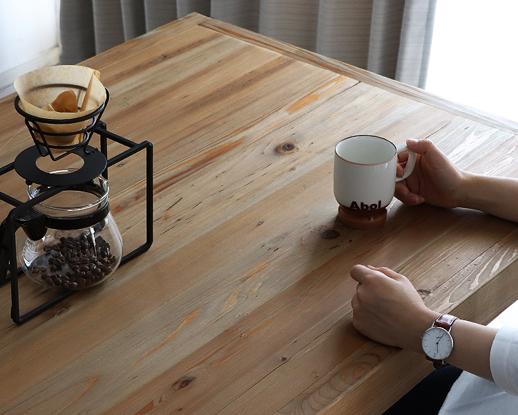 テーブル ローテーブル リビングテーブル センターテーブル 昇降式テーブル 昇降テーブル おしゃれ カフェテーブル コーヒーテーブル ハイテーブル 木製 無垢｜g-balance｜13