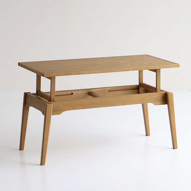 昇降式テーブル センターテーブル ローテーブル 昇降式 高さ調節 幅