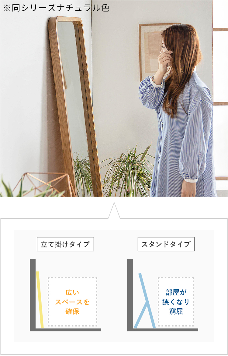 全身鏡 姿見鏡 全身ミラー スタンドミラー 大型ミラー 大きい鏡 鏡