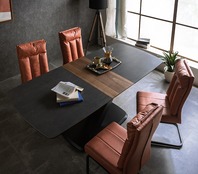 ダイニングチェア 2脚セット おしゃれ 北欧 ハイバック 食卓椅子