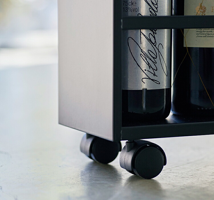 tower ハンドル付きスリムワゴン タワー 山崎実業 キッチンワゴン