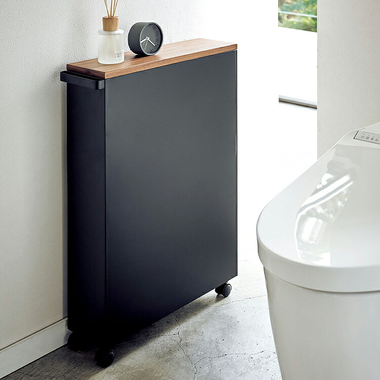 tower ハンドル付きスリムトイレラック タワー 山崎実業 スリム