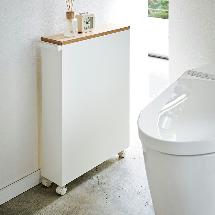 tower ハンドル付きスリムトイレラック タワー 山崎実業 スリム