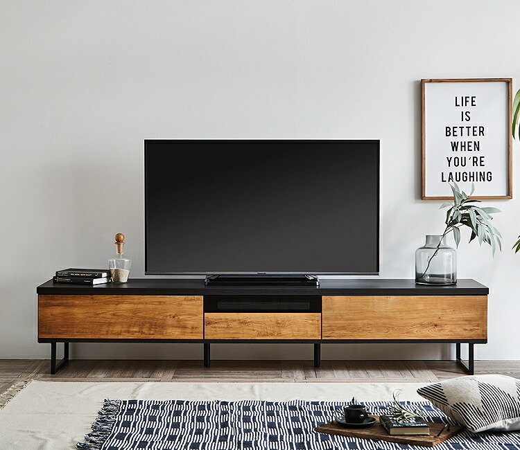 テレビ台 幅210cm テレビボード ローボード 完成品 収納 日本製 tv台