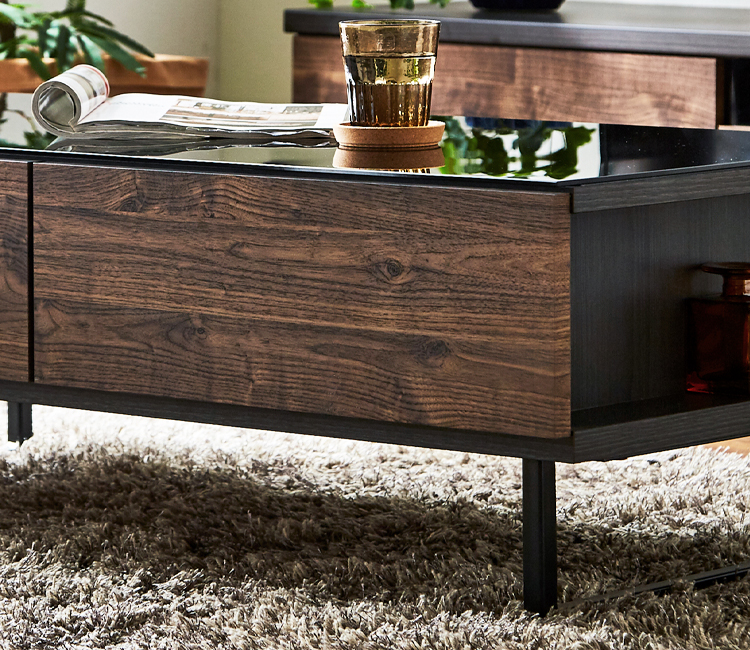 リビングテーブル センターテーブル テーブル おしゃれ 木製 収納