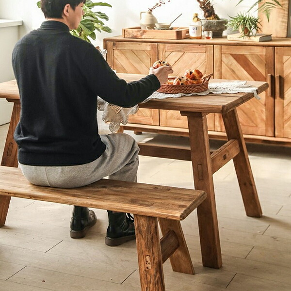 【配送業者使用/新品】アンティークベンチ 約140cm 引き出し付き 配送業者使用/新品】アンティークベンチ 約140cm 引き出し付き