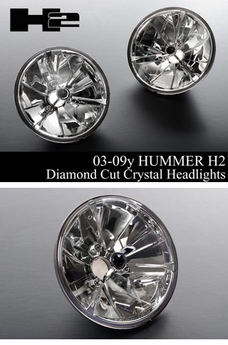 ハマー h2 Hummer ヘットライト左右セット IPF ハマー H2 LED ヘッドライトキット マルチリフレクター