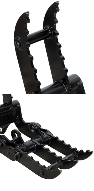 2点式 機械式 フォーク ピン径35mm アーム幅145mm コマツ 半年保証