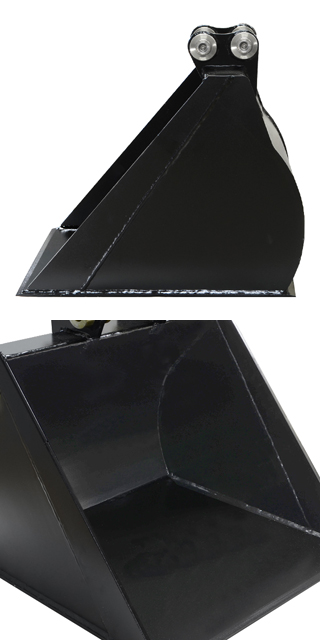 平バケット 法面バケット 幅600mm ピン径25mm アーム幅107mm クボタ