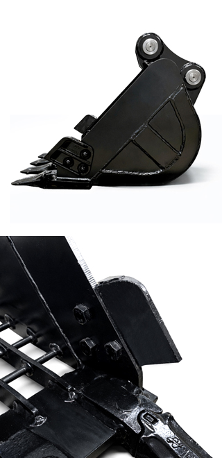 スケルトンバケット 幅650mm ピン径40mm アーム幅142mm クボタ 半年 