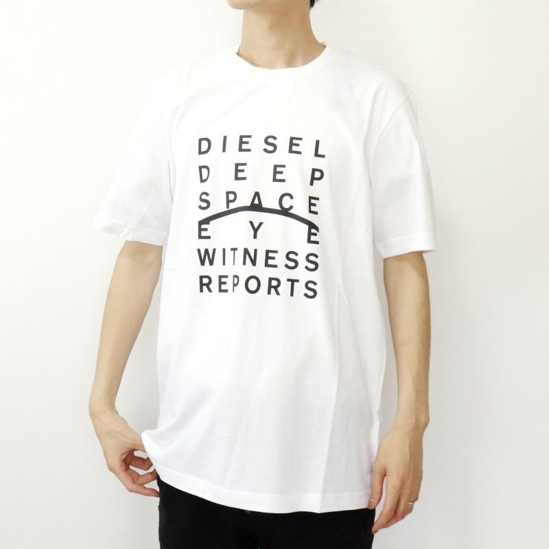 SALE セール 半袖Tシャツ メンズ レディース カジュアル DIESEL プリント ブランド プレゼント ディーゼル T-JUST-J5  MAGLIETTA