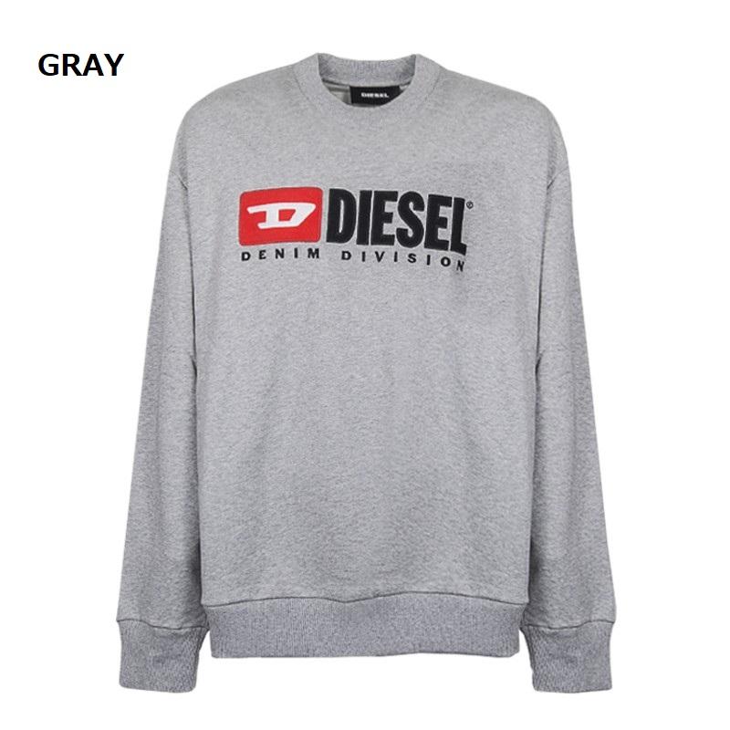 DIESEL スウェット ロゴ コットン クルーネック 長袖 国内発送 DIESEL SALE セール クルーネックスウェット トレーナー 長袖