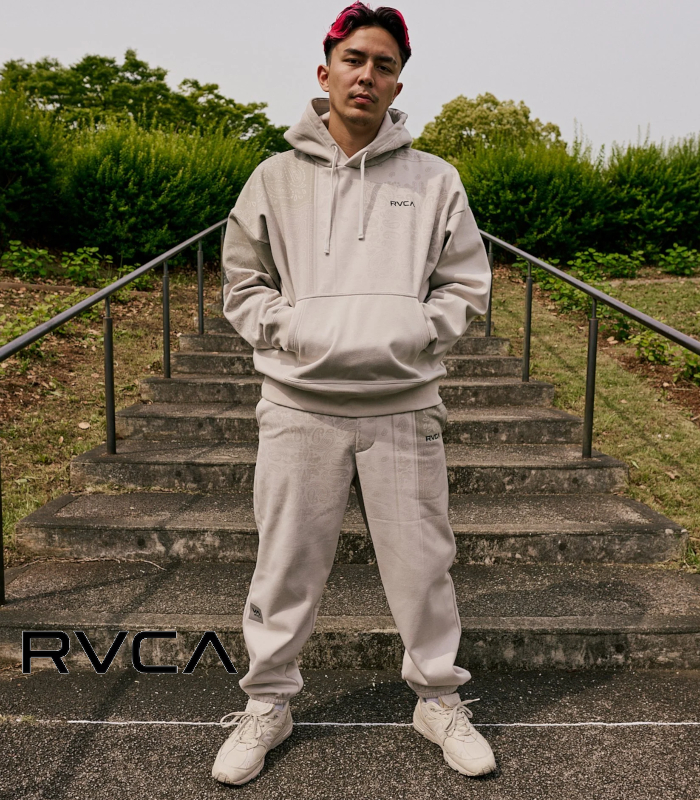 RVCA（ルーカ） セットアップ スウェット メンズ 上下セット 男性