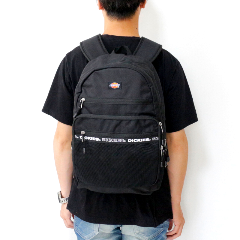 Dickies リュック かばん メンズ レディース ディッキーズ 通勤 通学 旅行 学校 トラベル スポーツ DK LOGO TAPE BACKPACKの画像