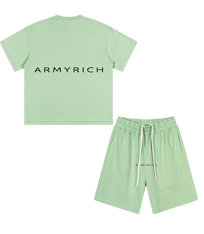 セットアップ メンズ Tシャツ ハーフパンツ オーバーサイズ ARMYRICH