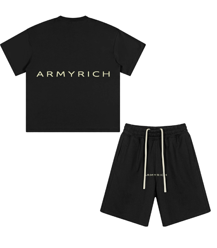 セットアップ メンズ Tシャツ ハーフパンツ オーバーサイズ ARMYRICH