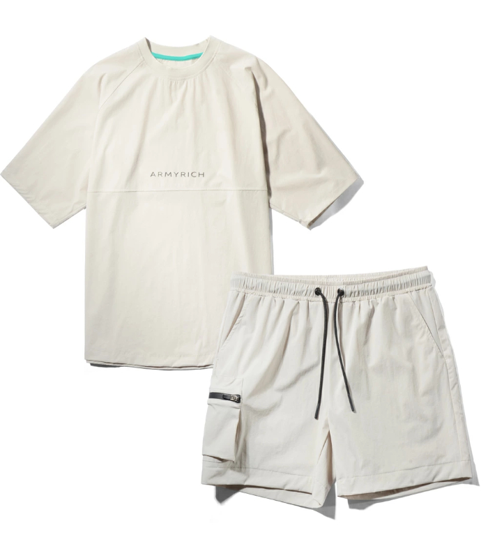 セットアップ メンズ カジュアル スポーツ ARMYRICH Tシャツ ショート