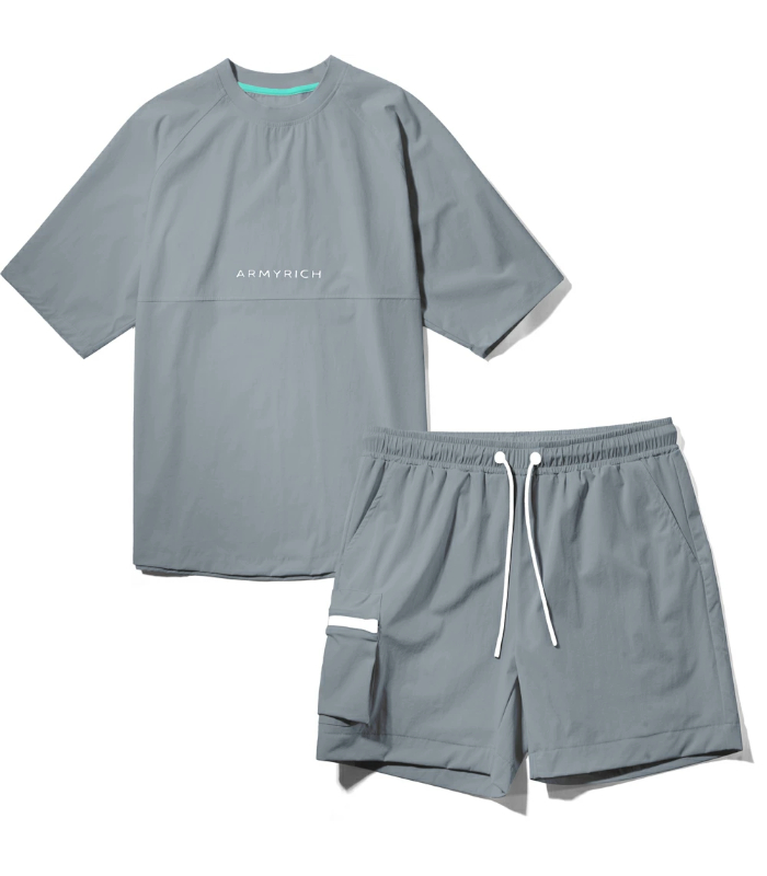 セットアップ メンズ カジュアル スポーツ ARMYRICH Tシャツ ショート
