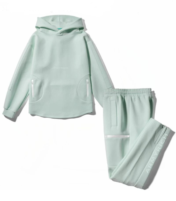 ボンディングパーカーセットアップ メンズ ジャージ ARMYRICH 上下