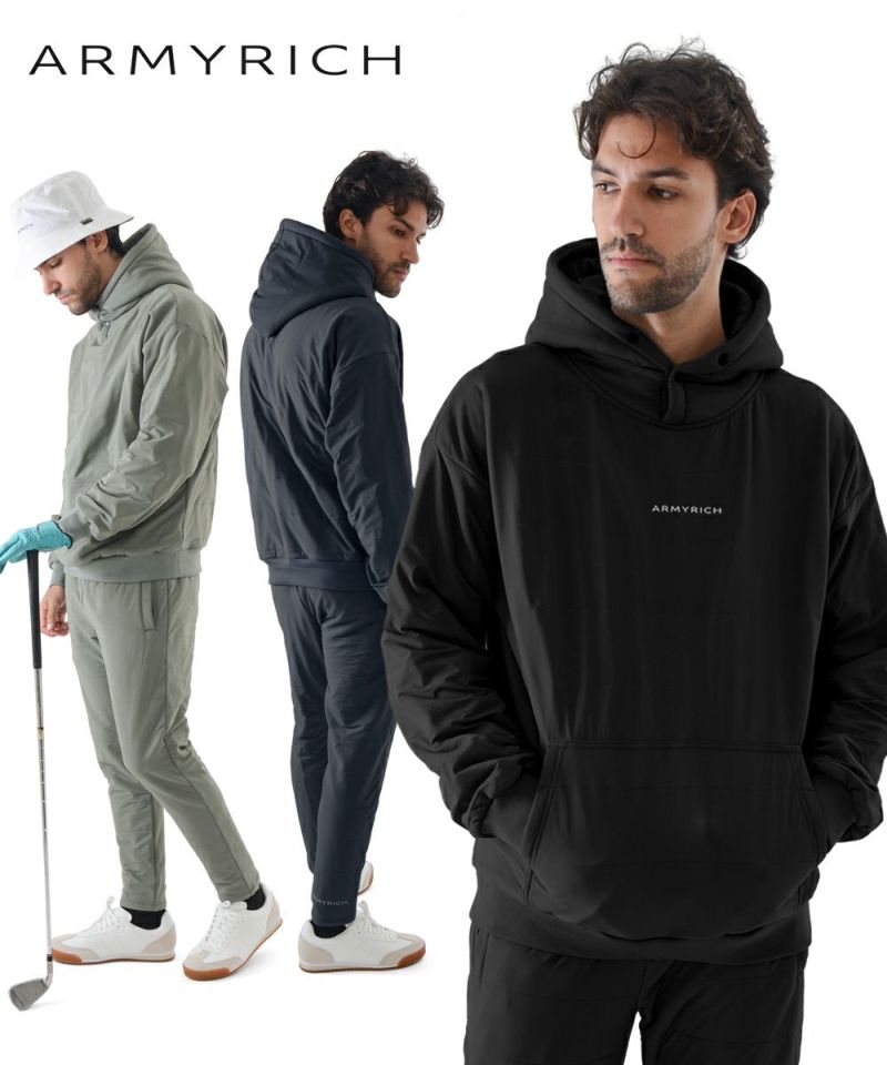 新品アーミーリッチ　ARMYRICH パーカー L セットアップ　ゴルフウェア 新品アーミーリッチ ARMYRICH パーカー L セットアップ ゴルフウェア