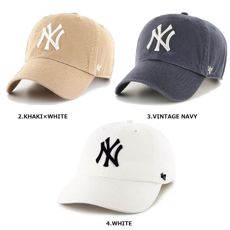ヤンキース キャップ クリーンナップ 帽子 NY Yankees CLEAN UP ’47 メジャーリーグ MLB フォーティセブン｜g-field｜05
