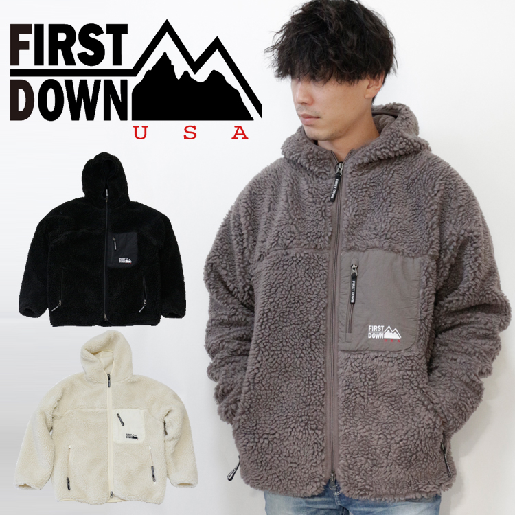 ボア パーカー FIRST DOWN ファーストダウン BOA PARKA メンズ