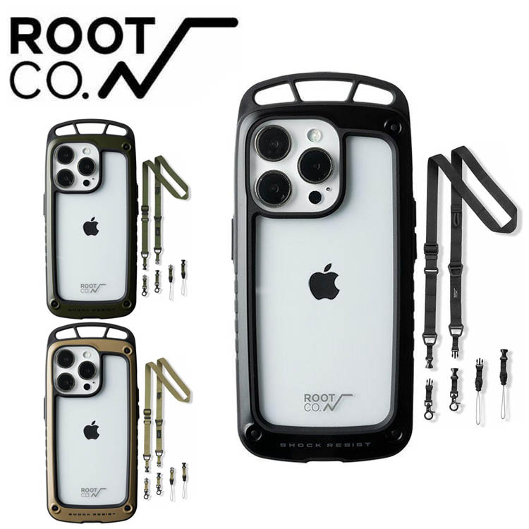 ROOT CO ルートコーiPhone14Pro専用ケース＋ネック&ショルダー