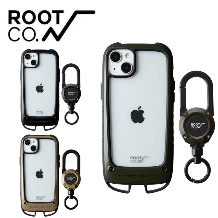 ROOT CO ルートコー iPhone14Plus専用ケース+マグネット内蔵型リールカラビナ セット iPhoneケース スマホカバー キャンプ  登山 BBQ : gsh4326-gmr3 : G FIELD - 通販 - Yahoo!ショッピング