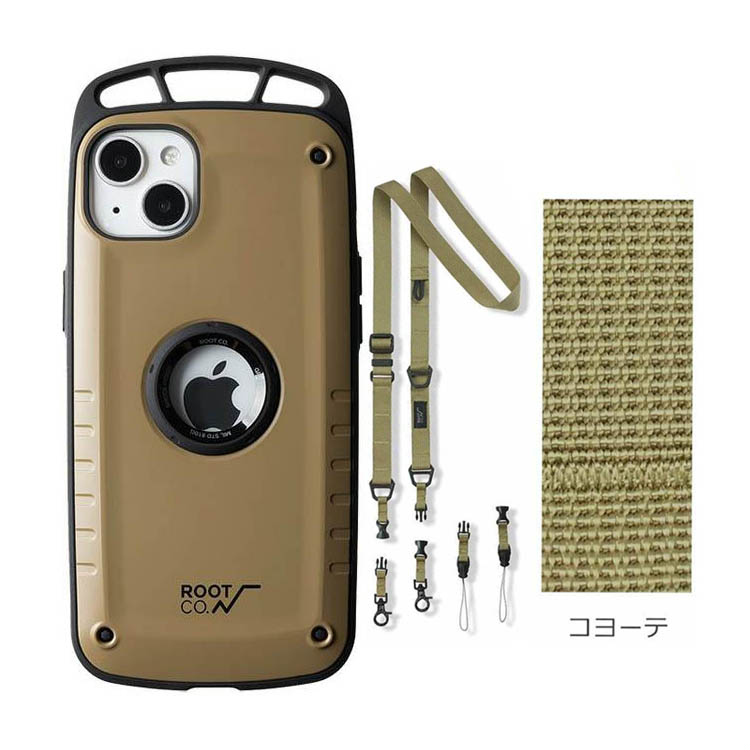 ROOT CO ルートコーiPhone14Plus専用ケース＋ネック&ショルダー