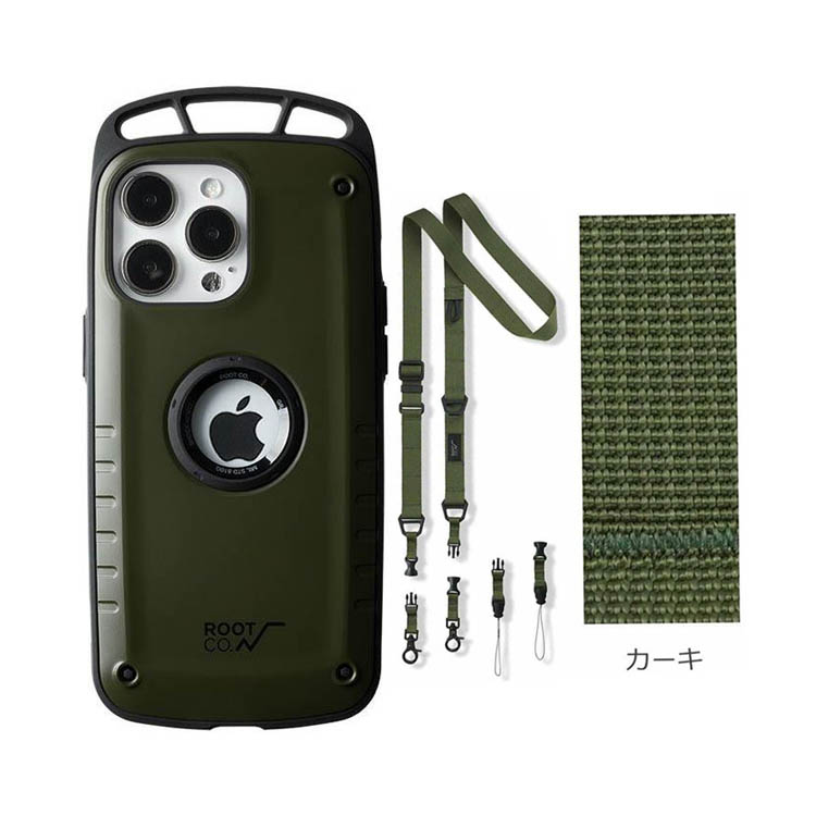 ROOT CO ルートコーiPhone14ProMax専用ケース＋ネック&ショルダー