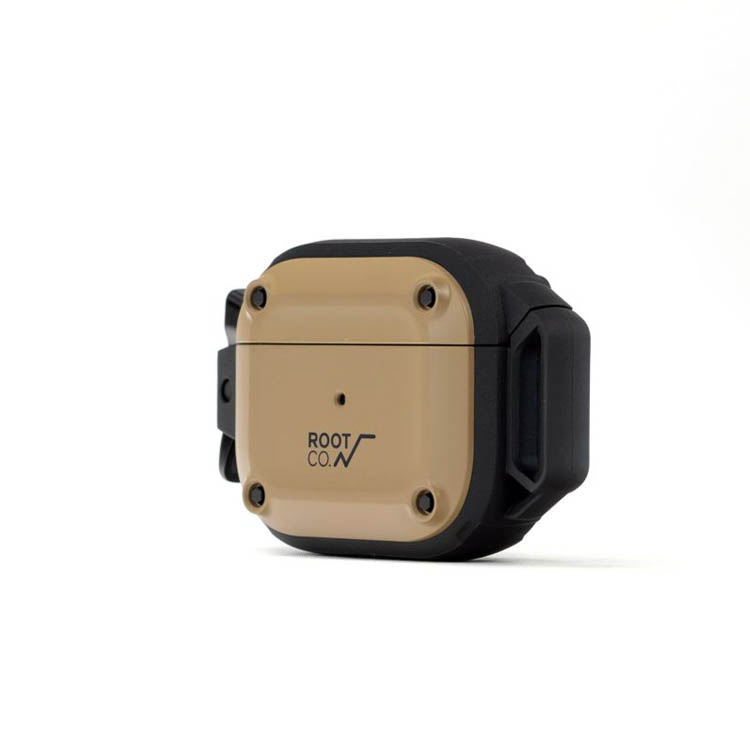 for Pro. Case Resist Shock COケース付き ／ROOT 第一世代 Pro AirPods Apple AirPods/AirPods Designed CO. ROOT | Pro イヤホン