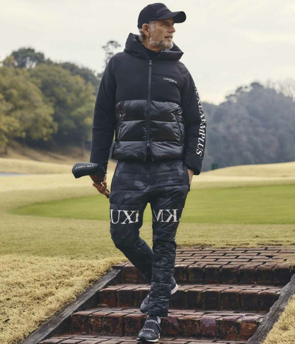LUXE AKM PLUS SALE セール 中綿パンツ メンズ 防寒 ゴルフ アウトドア