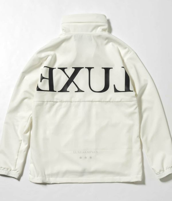 SALE セール サイドロゴトラックジャケット ストレッチ LUXEAKMPLUS スポーツ ゴルフ GOLF ジム 運動 リュクスエイケイエムプラス_8