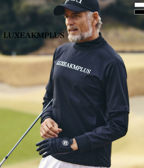 2wayスリーブベンチレーションプルオーバー 長袖 半袖 メンズ LUXEAKMPLUS 男性 スポーツ ゴルフ GOLF リュクスエイケイエムプラス｜g-field