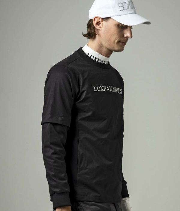 LUXEAKMPLUS リュクスエイケイエムプラス 2wayスリーブベンチレーションプルオーバー 長袖 半袖 メンズ 男性 スポーツ ゴルフ GOLF LUXE AKM PLUS 2wayスリーブベンチレーションプルオーバー 長袖 半袖