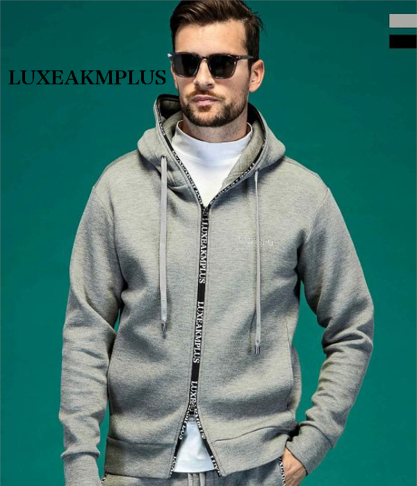 LUXE AKM PLUS 軽量スウェットバックロゴパーカー メンズ ゴルフ