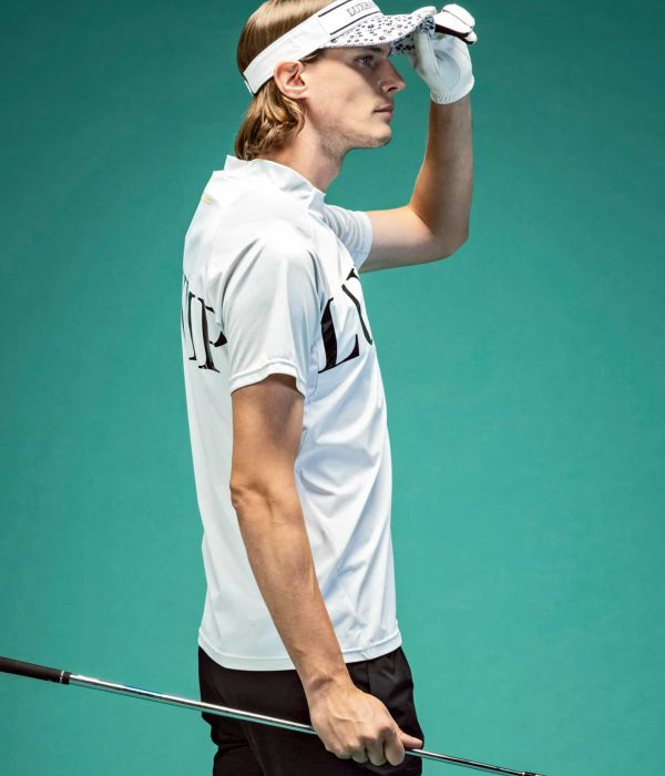 モックネックTシャツ メンズ 半袖 ゴルフ LUXEAKMPLUS 男性 スポーツ GOLF ジム トレーニング 春夏 リュクスエイケイエムプラス_10