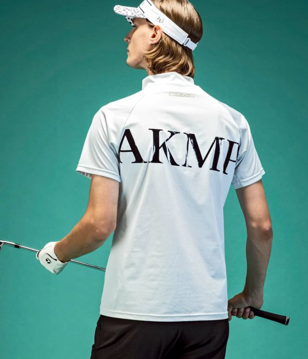 モックネックTシャツ メンズ 半袖 ゴルフ LUXEAKMPLUS 男性 スポーツ GOLF ジム トレーニング 春夏 リュクスエイケイエムプラス_11