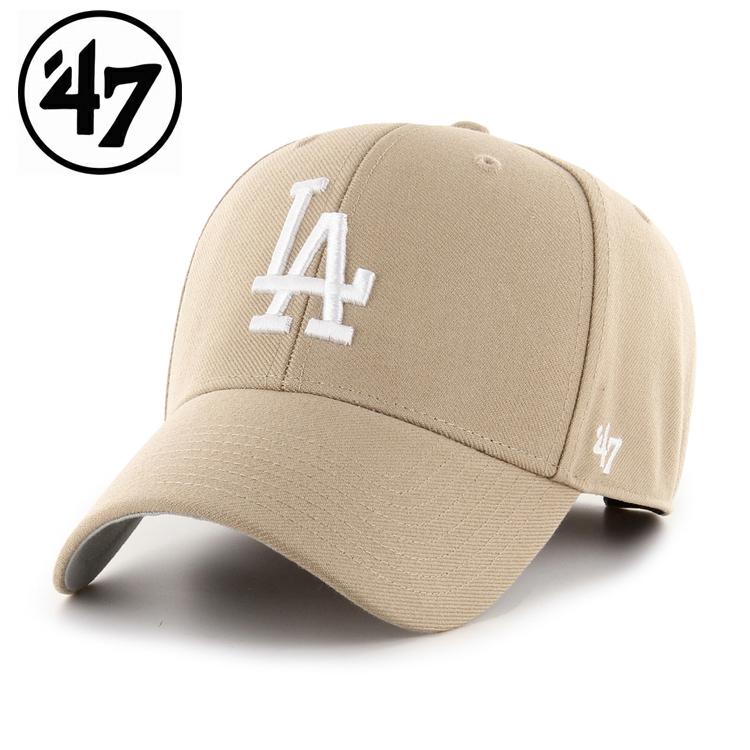 47 フォーティーセブン Dodgers '47 MVP Khaki x White Logo
