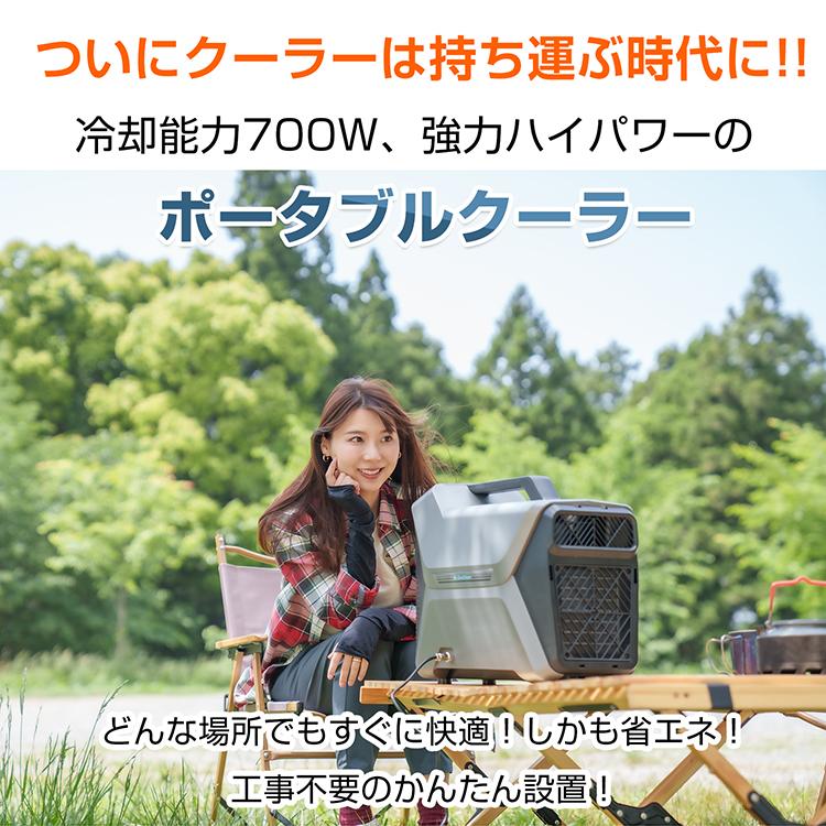 ポータブルクーラー 冷房 持ち運び ポータブル スポットクーラー 冷風