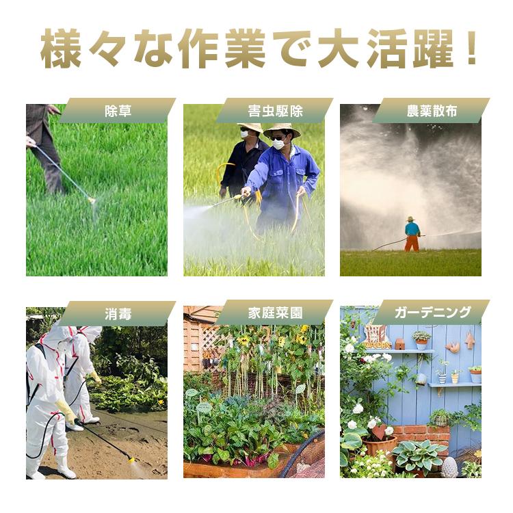 噴霧器 エンジン式 セット動噴 2スト 動噴 農業 農用 農薬 除草剤 肥料 散布 散水 動力噴霧器 水やり 園芸 ガーデニング 害虫駆除 農薬散布 消毒 家庭菜園｜g-field｜07