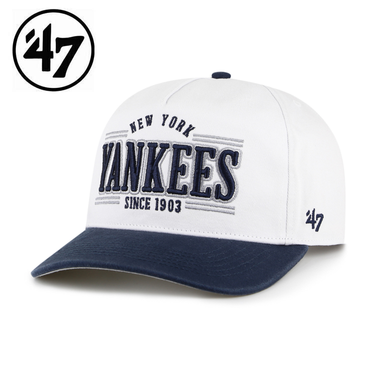 Yankees Stream Line‘47 HITCH 47 フォーティーセブン キャップ cap 帽子 スポーツ オールシーズ メジャー ヤンキース オススメ｜g-field