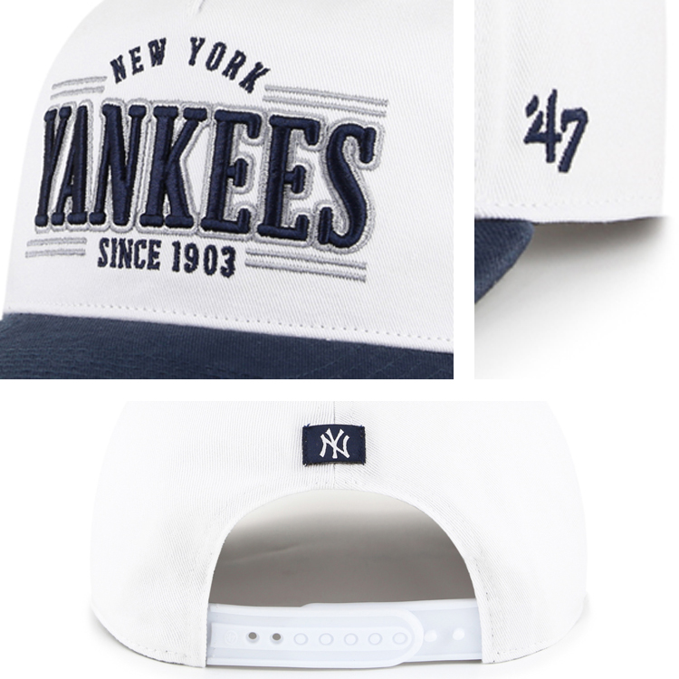 Yankees Stream Line‘47 HITCH 47 フォーティーセブン キャップ cap 帽子 スポーツ オールシーズ メジャー ヤンキース オススメ｜g-field｜03