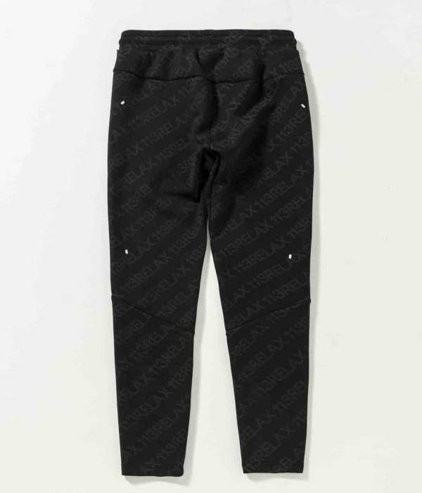 美品♡1PIU1UGUALE3 RELAX 総柄パンツ Ｍサイズ ストレッチ 1PIU1UGUALE3 RELAX 総柄ロゴジョガーパンツ メンズ カジュアル