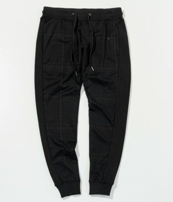 1PIU1UGUALE3 RELAX ウィンドウペンジャガードジョガーパンツ メンズ