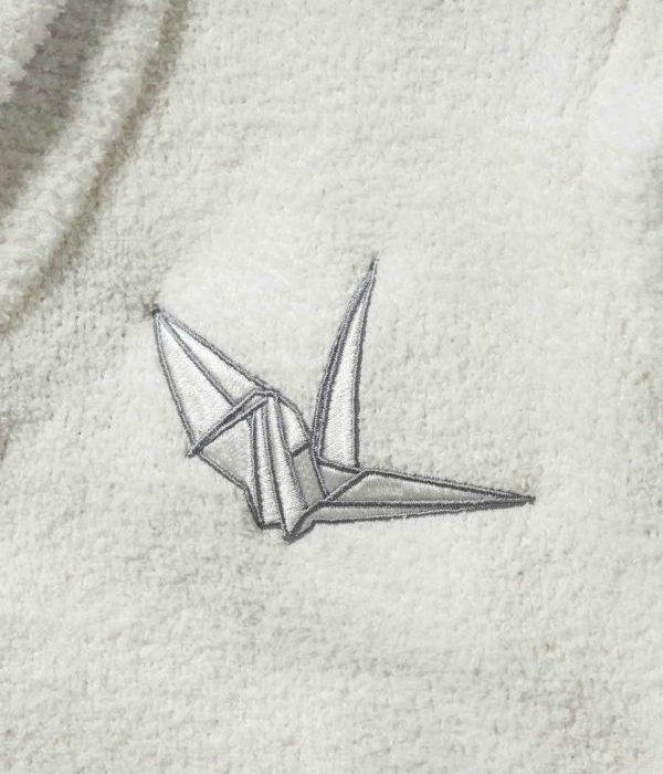折り鶴刺繍ニットカーディガン カジュアル ルームウェア 1PIU1UGUALE3