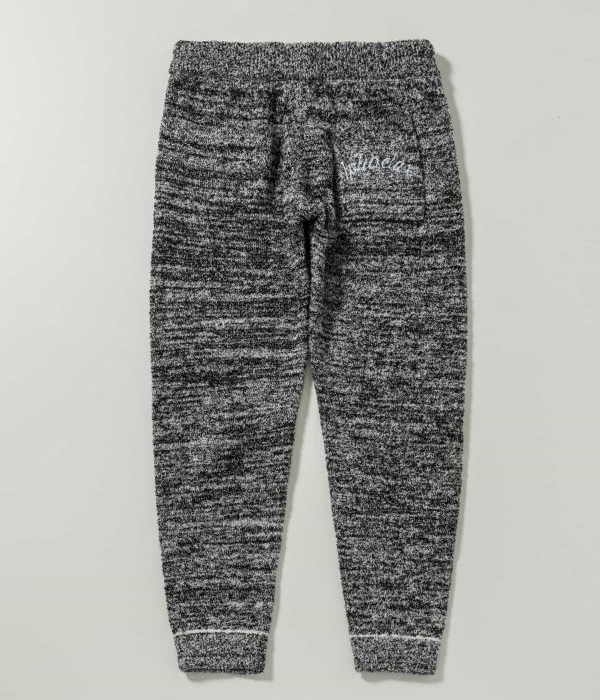 1PIU1UGUALE3 RELAX SALE セール 折り鶴刺繍ニットパンツ カジュアル