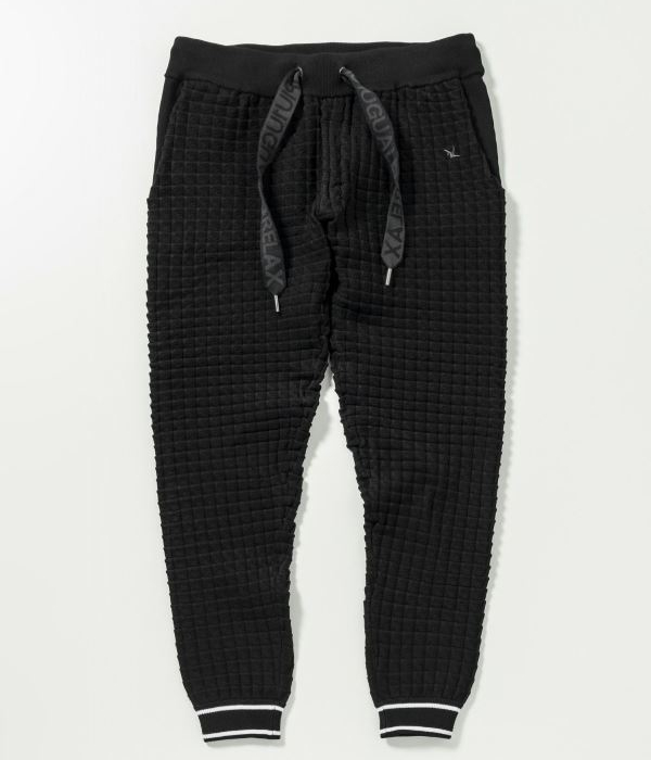 1PIU1UGUALE3 RELAX スクエアパターンニットパンツ メンズ カジュアル